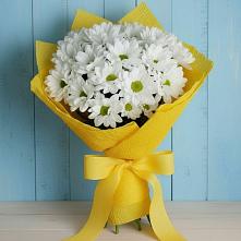 Букет Застенчивые лепестки в Акбулаке Букет цветов из:  Хризантемы в Акбулаке