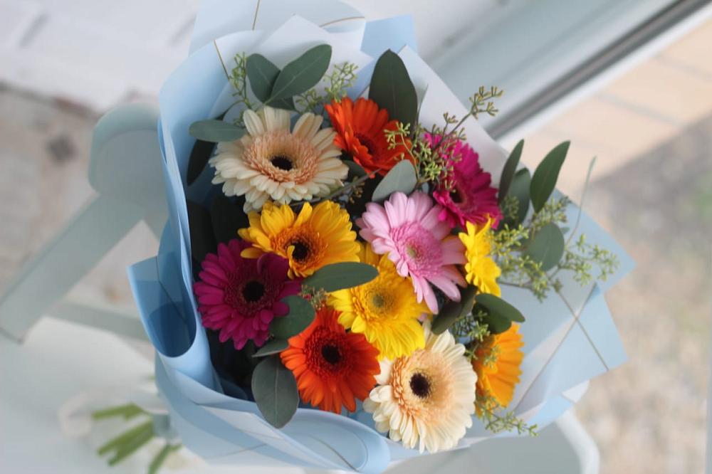 Букет цветов из: Герберы в Акбулаке