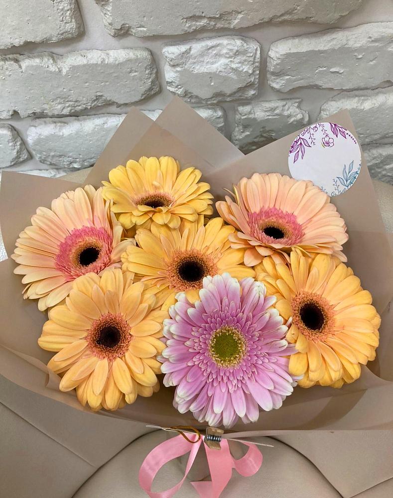 Букет цветов из: Герберы в Акбулаке