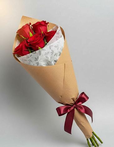 Букет цветов из: Розы в Акбулаке