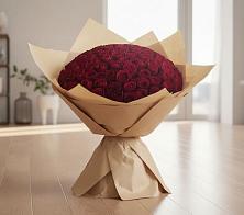 Букет 101 Красная роза в Акбулаке