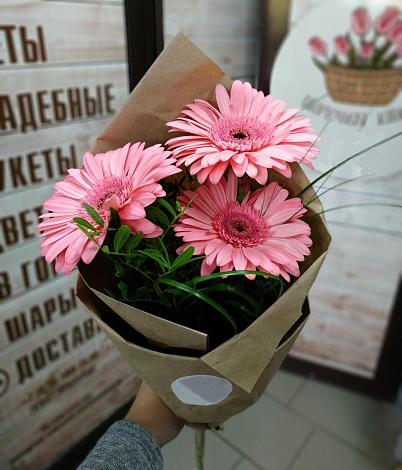 Букет цветов из: Герберы в Акбулаке