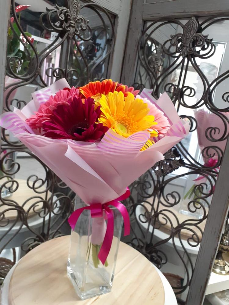 Букет цветов из: Герберы в Акбулаке